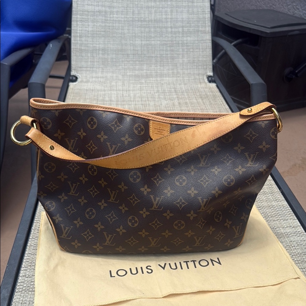 Louis Vuitton Monogram Shoulder Bag Delightful MM